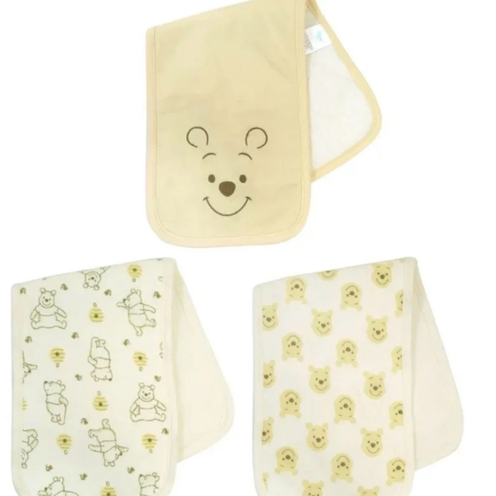 Disney Winnie the Pooh Burp Cloth 3 Pak